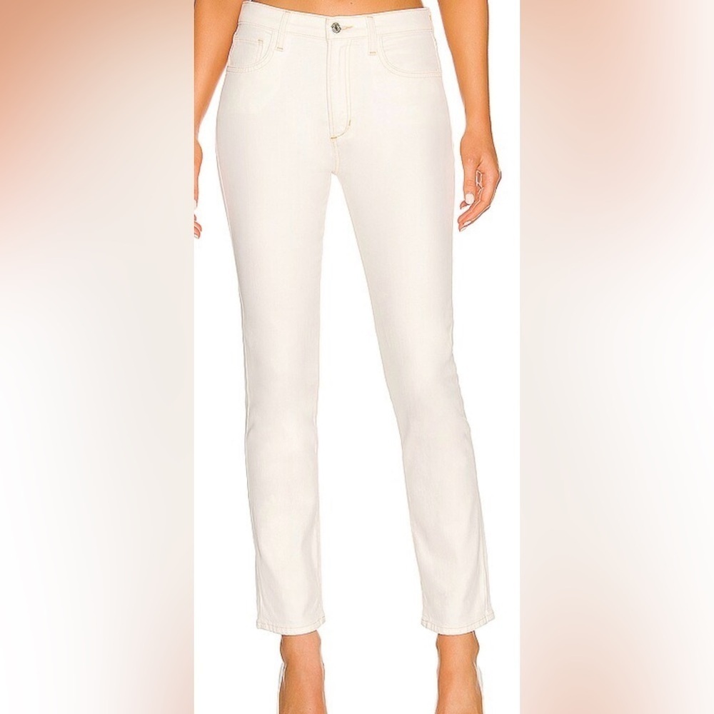 Favorite Daughter Erin High Rise Slim Straight Jean in Topanga